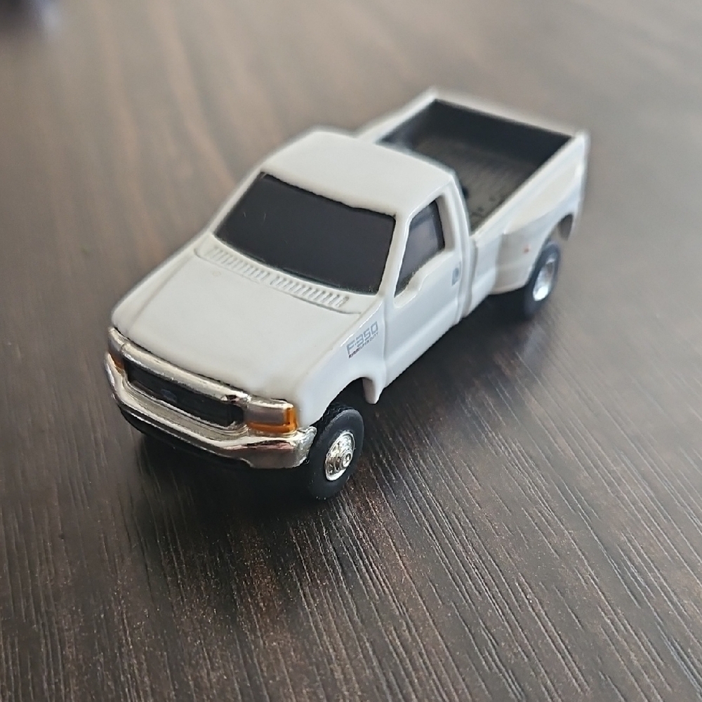 White Toy Truck